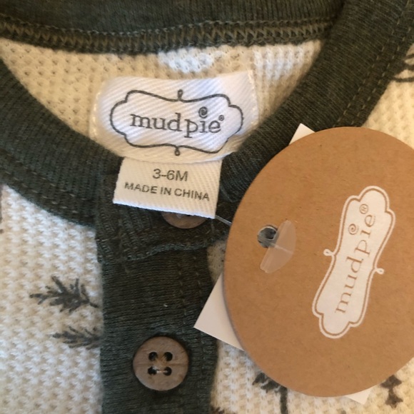 SOLD NWT Mud Pie Forest One Piece, 3-6 mo - Picture 4 of 4